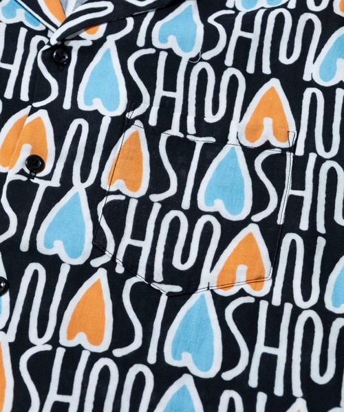 MANASTASH(マナスタッシュ)の「MANASTASH/マナスタッシュ GAUZE MANALOHA SHIRT(シャツ/ブラウス・メンズ・レッド/オレンジ・LARGE/X-LARGE/MEDIUM)」の10枚目の写真