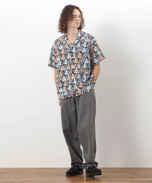 MANASTASH(マナスタッシュ)の「MANASTASH/マナスタッシュ GAUZE MANALOHA SHIRT(シャツ/ブラウス・メンズ・レッド/オレンジ・LARGE/X-LARGE/MEDIUM)」の17枚目の写真