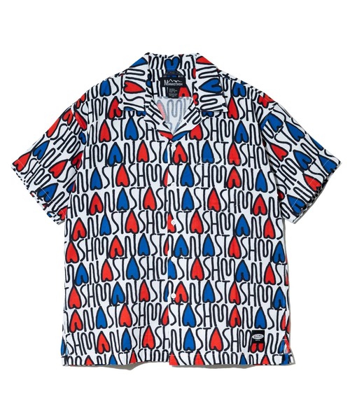 MANASTASH(マナスタッシュ)の「MANASTASH/マナスタッシュ GAUZE MANALOHA SHIRT(シャツ/ブラウス・メンズ・レッド/オレンジ・LARGE/X-LARGE/MEDIUM)」の16枚目の写真