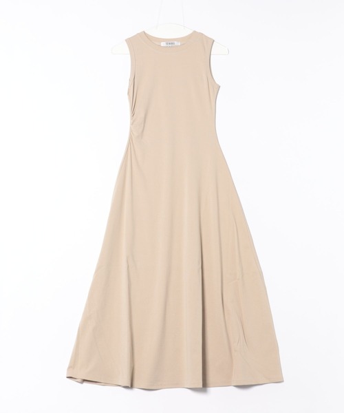 SUWDEE(スーディー)の「sleeveless flare long one piece(ワンピース・レディース・ベージュ/ブラック/グレー・S/M)」の21枚目の写真