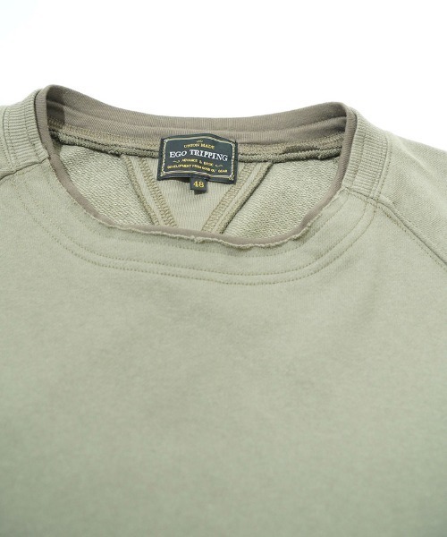 EGO TRIPPING（エゴトリッピング）の「msw1686- Heavoll スウェット（スウェット・メンズ・杢グレー/グレイッシュベージュ/ブラック・46/48）」の15枚目の写真