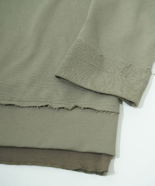 EGO TRIPPING（エゴトリッピング）の「msw1686- Heavoll スウェット（スウェット・メンズ・杢グレー/グレイッシュベージュ/ブラック・46/48）」の16枚目の写真