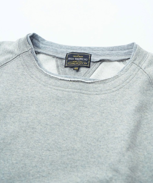 EGO TRIPPING（エゴトリッピング）の「msw1686- Heavoll スウェット（スウェット・メンズ・杢グレー/グレイッシュベージュ/ブラック・46/48）」の21枚目の写真