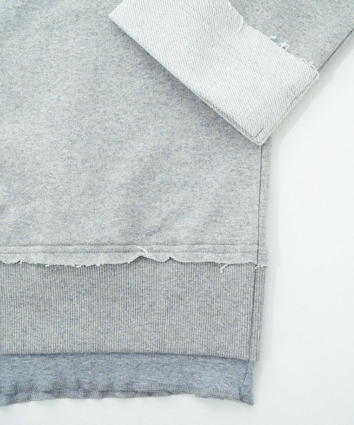 EGO TRIPPING（エゴトリッピング）の「msw1686- Heavoll スウェット（スウェット・メンズ・杢グレー/グレイッシュベージュ/ブラック・46/48）」の22枚目の写真