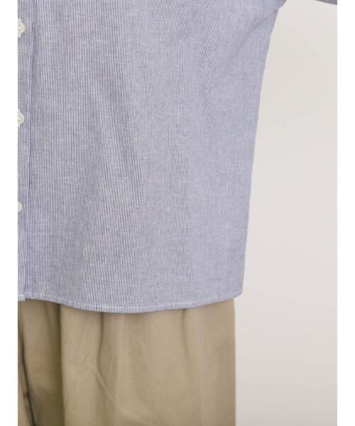 Samansa Mos2（サマンサ モスモス）の「襟レースシャーリング袖タックブラウス（シャツ/ブラウス・レディース・ブルー/チャコールグレー/パープル/ミント/オフホワイト・F）」の17枚目の写真