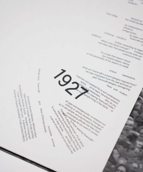 TOWNCRAFT（タウンクラフト）の「TOWNCRAFT & PENNEY'S / タウンクラフト & ペニーズ COLLECTION BOOK "1927" コレクションブック（本・メンズ・その他・FREE）」の8枚目の写真