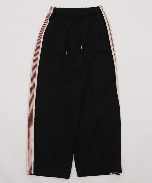 WEGO（ウィゴー）の「WEGO/ライントラックパンツ（スウェットパンツ・メンズ・ベージュ/ブラック・FREE）」の13枚目の写真