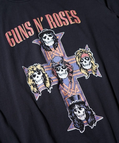 THRIFTY LOOK(スリフティールック)の「THRIFTY LOOK / スリフティールック THRIFTY "GUNS N' ROSES" TEE ガンズ・アンド・ローゼズ バンドTシャツ バンT ユーズド加工(Tシャツ/カットソー・メンズ・ブラック・X-LARGE/LARGE/MEDIUM)」の7枚目の写真