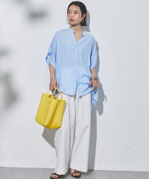 Letra（レトラ）の「【Letra】MERCADO BUCKET MINI CHECK S/H（かごバッグ・レディース・ブラック/イエロー/ブルー・ONESIZE）」の19枚目の写真