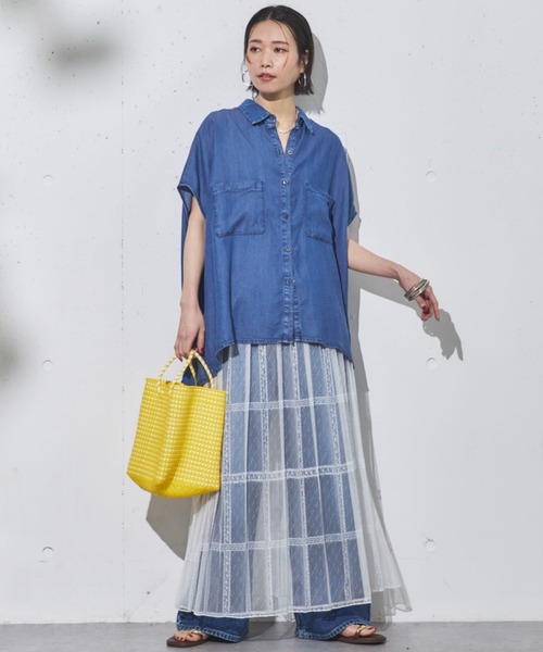 Letra（レトラ）の「【Letra】MERCADO BUCKET MINI CHECK S/H（かごバッグ・レディース・ブラック/イエロー/ブルー・ONESIZE）」の16枚目の写真