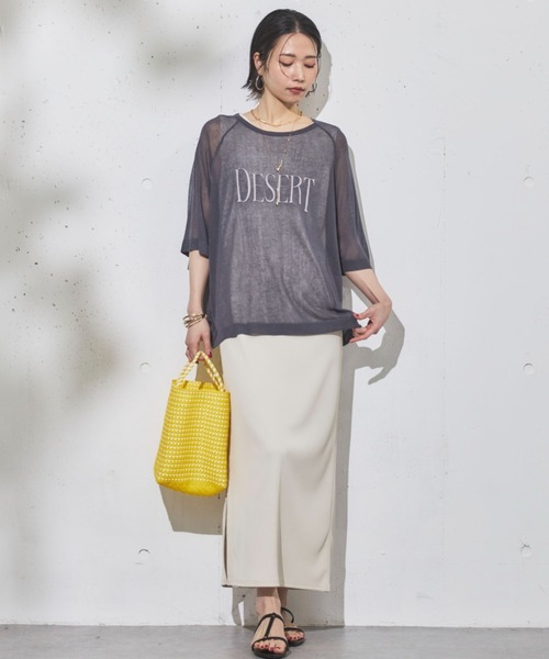 Letra（レトラ）の「【Letra】MERCADO BUCKET MINI CHECK S/H（かごバッグ・レディース・ブラック/イエロー/ブルー・ONESIZE）」の11枚目の写真