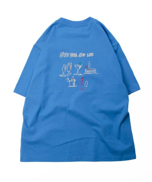 HUMAROUS(ヒューマラス)の「HUMAROUS ライフ Tee(Tシャツ/カットソー・レディース・オレンジ/オフホワイト/ブルー/ブラック・MEDIUM/LARGE/X-LARGE)」の10枚目の写真