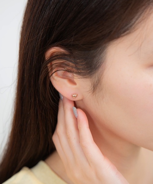 LINFA　（リンファ）の「【アレルギー対応】サージカルステンレス　ハート・星　マイクロピアス（ピアス（両耳用）・レディース・ゴールド/ピンクゴールド/シルバー・FREE）」の17枚目の写真