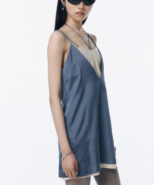 JOSE MOON(ジョゼムーン)の「STRIPE COMBI DRESS/ストライプコンビドレス(ワンピース・レディース・ブルー/ブラック・36/38)」の17枚目の写真