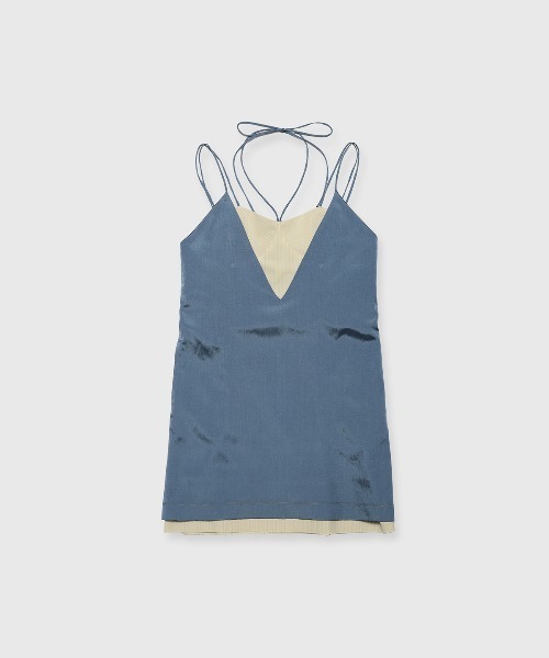 JOSE MOON(ジョゼムーン)の「STRIPE COMBI DRESS/ストライプコンビドレス(ワンピース・レディース・ブルー/ブラック・36/38)」の22枚目の写真