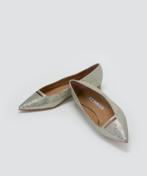 セール】ANIMA アネッリ パンプス 1.0cm GOLD（パンプス）｜PELLICO