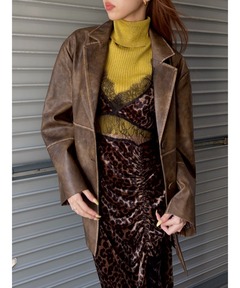 Camphor wood 花刺繍ラメツイードスタジャンジャケット flower embroidery lame tweed varsity jacket – CAMPHOR WOOD