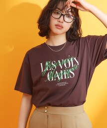 THE SHOP TK  | フォトアソートTシャツ【接触冷感/UV/毛玉になりにくい/洗濯機OK】(Tシャツ/カットソー)