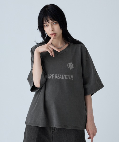 VELNUS(ベルナス)の「【VELNUS】Vintage design sideline short sleeve game T-shirt/ヴィンテージデザイン サイドライン 半袖ゲームTシャツ(Tシャツ/カットソー・メンズ・チャコールグレー/ダークブルー・L/M/S)」の18枚目の写真