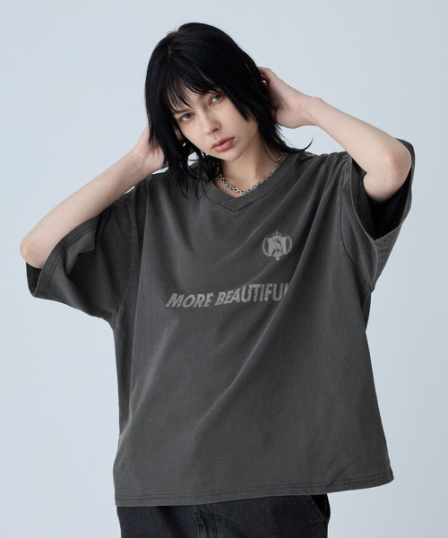 VELNUS(ベルナス)の「【VELNUS】Vintage design sideline short sleeve game T-shirt/ヴィンテージデザイン サイドライン 半袖ゲームTシャツ(Tシャツ/カットソー・メンズ・チャコールグレー/ダークブルー・L/M/S)」の19枚目の写真