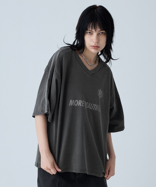 VELNUS(ベルナス)の「【VELNUS】Vintage design sideline short sleeve game T-shirt/ヴィンテージデザイン サイドライン 半袖ゲームTシャツ(Tシャツ/カットソー・メンズ・チャコールグレー/ダークブルー・L/M/S)」の22枚目の写真
