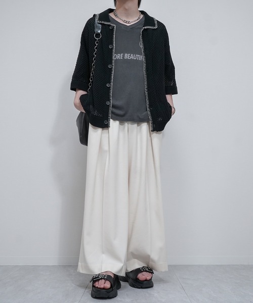 VELNUS(ベルナス)の「【VELNUS】Vintage design sideline short sleeve game T-shirt/ヴィンテージデザイン サイドライン 半袖ゲームTシャツ(Tシャツ/カットソー・メンズ・チャコールグレー/ダークブルー・L/M/S)」の5枚目の写真