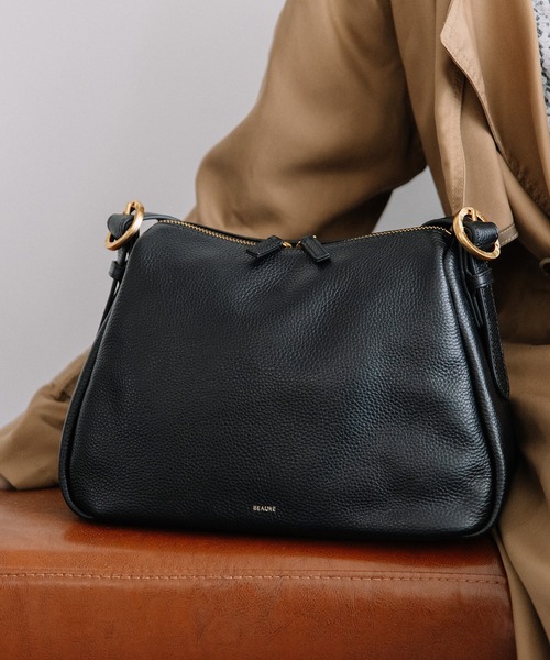 Beau're（ヴュレ）の「BEAURE Design Buckle ショルダー Bag（ショルダーバッグ・レディース・ブラック/ワイン/ブラウン・FREE）」の12枚目の写真