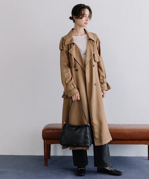 Beau're（ヴュレ）の「BEAURE Design Buckle ショルダー Bag（ショルダーバッグ・レディース・ブラック/ワイン/ブラウン・FREE）」の13枚目の写真