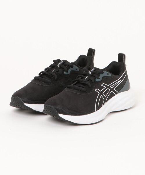 ASICS(アシックス)の「【asics】LAZERBEAMR KG-MG(スニーカー・キッズ・ブラック×ホワイト/グレー×ピンク・21.5cm/22.0cm/22.5cm/23.0cm/23.5cm/24.0cm/24.5cm/25.0cm)」の2枚目の写真
