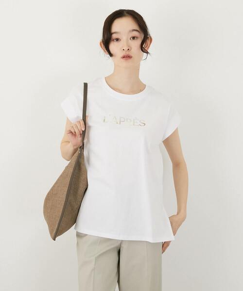 MELROSE claire(メルローズ クレール)の「【軽量で涼し気な素材感のワンショルダーバッグ】(ショルダーバッグ・レディース・グレー/ブラック/ライトカーキ・FREE)」の10枚目の写真