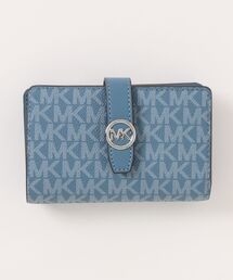 【新品】マイケルコース　鮮やか青の長財布⭐️ハワイ店で購入！ マイケルコース MICHAEL KORS 財布 （ブルー系） -waja bazar