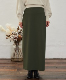 mysty woman | 【WEB限定カラー有】イージーストレッチナロースカート 586723(スカート)