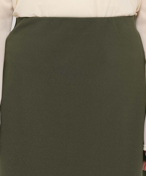 mysty woman(ミスティウーマン)の「【WEB限定カラー有】イージーストレッチナロースカート 586723(スカート・レディース・オフホワイト/ブラック/グリーン系その他/ブラウン/杢グレー・FREE)」の20枚目の写真