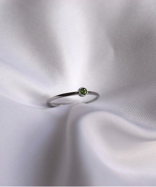 VIBGYOR(ヴィブジョー)の「【Re:one】comoyoki∞ Birth Stone Ringシルバー(MA)(リング・レディース・その他4/その他7/その他9/その他8/その他1/その他11/その他12/その他5・FREE)」の5枚目の写真
