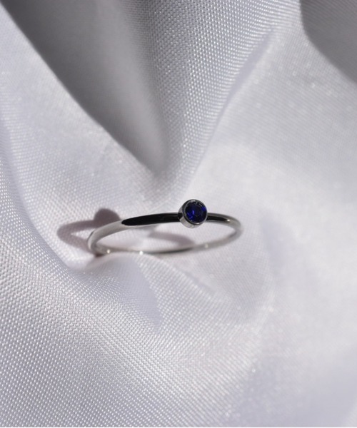 VIBGYOR(ヴィブジョー)の「【Re:one】comoyoki∞ Birth Stone Ringシルバー(MA)(リング・レディース・その他4/その他7/その他9/その他8/その他1/その他11/その他12/その他5・FREE)」の6枚目の写真
