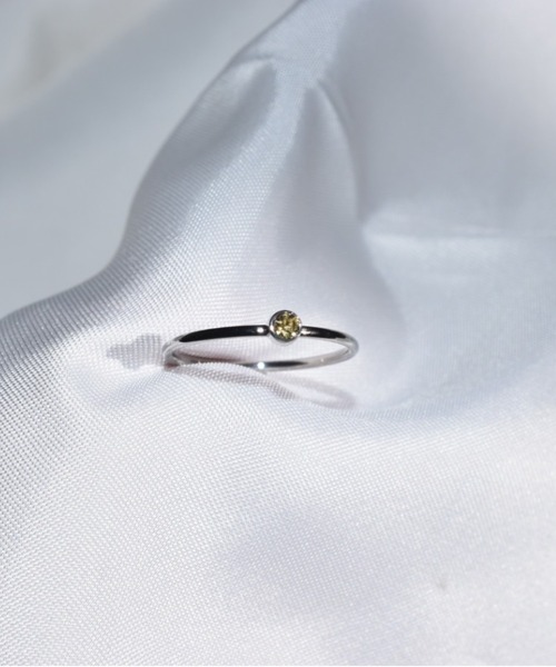 VIBGYOR(ヴィブジョー)の「【Re:one】comoyoki∞ Birth Stone Ringシルバー(MA)(リング・レディース・その他4/その他7/その他9/その他8/その他1/その他11/その他12/その他5・FREE)」の7枚目の写真