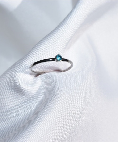 VIBGYOR(ヴィブジョー)の「【Re:one】comoyoki∞ Birth Stone Ringシルバー(MA)(リング・レディース・その他4/その他7/その他9/その他8/その他1/その他11/その他12/その他5・FREE)」の8枚目の写真