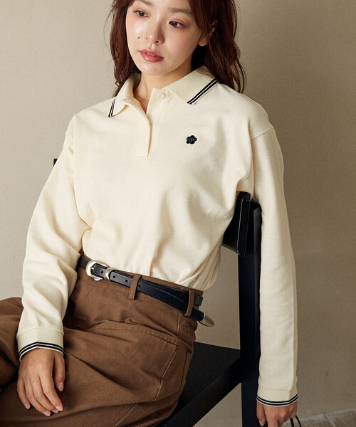 セール】MARY QUANT × PUBLUX/マリークワント ロングスリーブ ワン