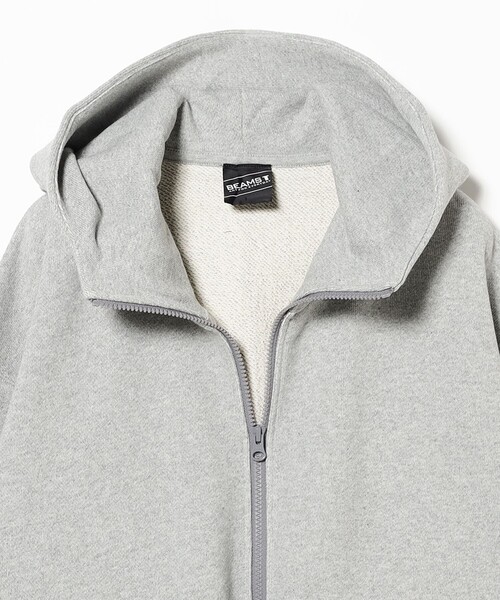 BEAMS T（ビームスティー）の「BEAMS T / Full Zip Hoodie（パーカー・メンズ・グレー/ブラック・S/M/L/XL）」の10枚目の写真