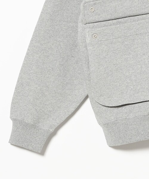 BEAMS T（ビームスティー）の「BEAMS T / Full Zip Hoodie（パーカー・メンズ・グレー/ブラック・S/M/L/XL）」の11枚目の写真