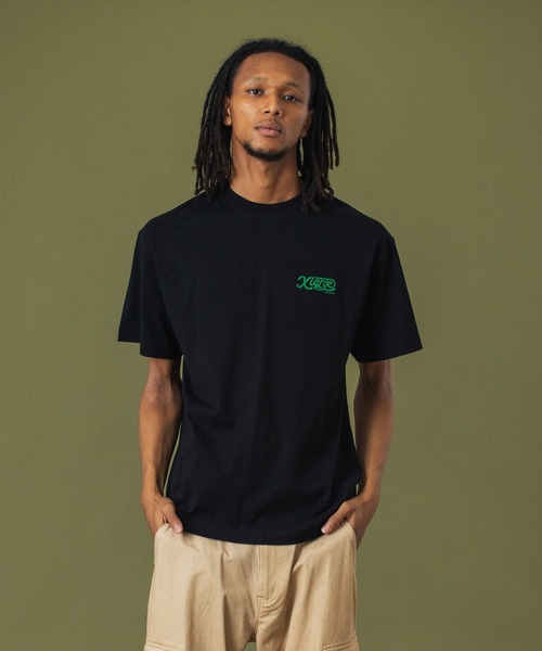 XLARGE(エクストララージ)の「WORK WEAR S/S TEE(Tシャツ/カットソー・メンズ・ネイビー/ホワイト/ブラック・S/M/L/XL)」の4枚目の写真