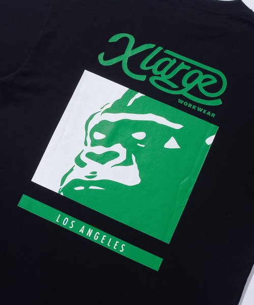 XLARGE(エクストララージ)の「WORK WEAR S/S TEE(Tシャツ/カットソー・メンズ・ネイビー/ホワイト/ブラック・S/M/L/XL)」の14枚目の写真