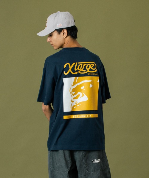 XLARGE(エクストララージ)の「WORK WEAR S/S TEE(Tシャツ/カットソー・メンズ・ネイビー/ホワイト/ブラック・S/M/L/XL)」の20枚目の写真