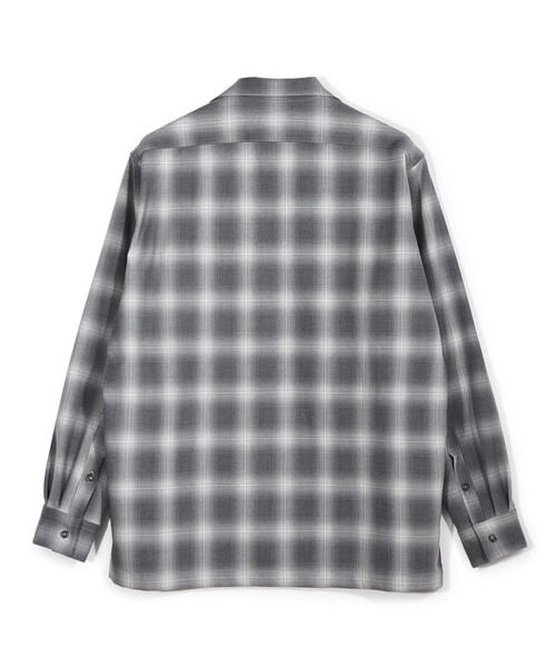 MEN'S BIGI(メンズビギ)の「ダブルポケットオンブレーチェックシャツ<ストレッチ>(シャツ/ブラウス・メンズ・グレー系その他/ベージュ系その他・02/01/03)」の15枚目の写真