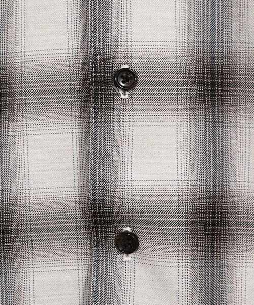 MEN'S BIGI(メンズビギ)の「ダブルポケットオンブレーチェックシャツ<ストレッチ>(シャツ/ブラウス・メンズ・グレー系その他/ベージュ系その他・02/01/03)」の17枚目の写真