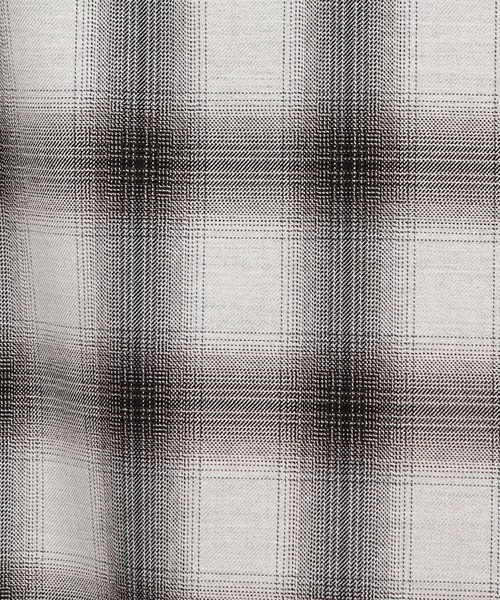MEN'S BIGI(メンズビギ)の「ダブルポケットオンブレーチェックシャツ<ストレッチ>(シャツ/ブラウス・メンズ・グレー系その他/ベージュ系その他・02/01/03)」の12枚目の写真
