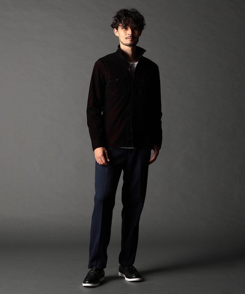 NICOLE CLUB FOR MEN（ニコルクラブフォーメン）の「フロッキーペイズリープリントシャツ（シャツ/ブラウス・メンズ・ダークブラウン/ボルドー/ブラック/ブルー・MEDIUM/LARGE/X-LARGE）」の5枚目の写真