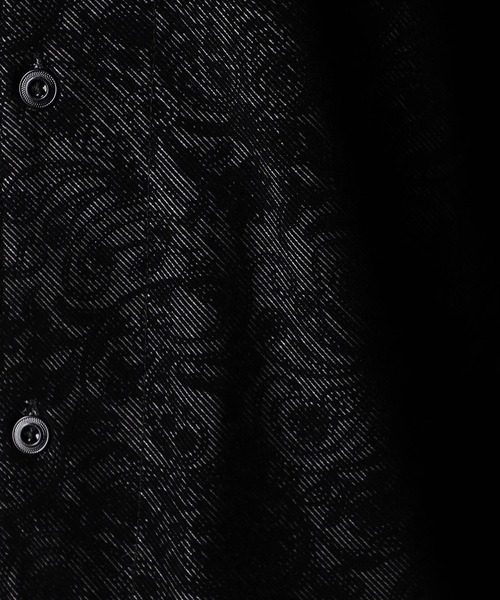 NICOLE CLUB FOR MEN（ニコルクラブフォーメン）の「フロッキーペイズリープリントシャツ（シャツ/ブラウス・メンズ・ダークブラウン/ボルドー/ブラック/ブルー・MEDIUM/LARGE/X-LARGE）」の19枚目の写真