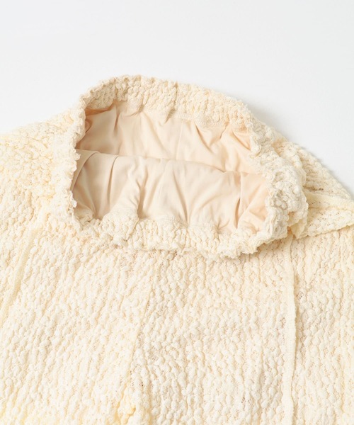 KBF（ケイビーエフ）の「レースフレアイージーパンツ（その他パンツ・レディース・アイボリー/ブラック・ONE）」の7枚目の写真