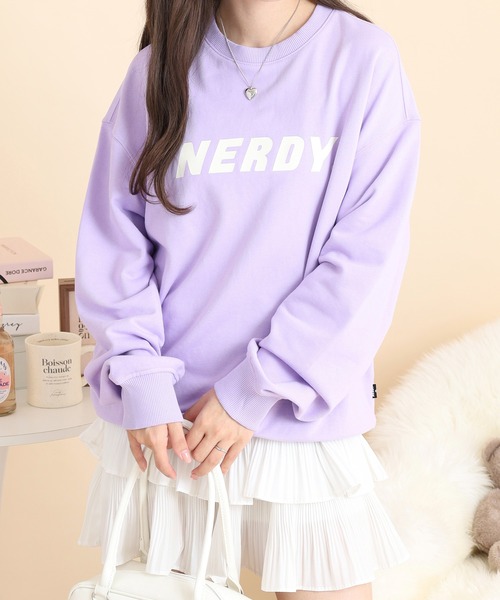 【 近年モデル 】 ヴァレンティノ　スウェット　ビッグロゴ　レース　クロップド セール】ビッグロゴスウェットシャツ（スウェット）｜NERDY